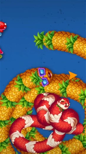 Snake masti time | Worms zone | #viral #gaming #shorts #subscribemychannel