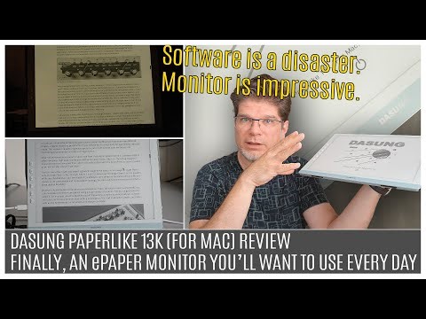 Dasung Paperlike 13K (for Mac) Review | Finally, an ePaper Monitor You'll Want to Use Every Day