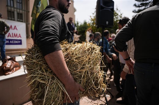 «Σανό τέλος»! Ξεσηκωμός στη Μυτιλήνη για την κυβερνητική κοροϊδία - Militaire.gr