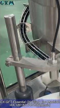 CX-GFT Essential Oil Filling Line Machine丨15ml Essential Oil Filling Capping & Labeling Machine