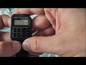 CASIO classic calculator watch CA-53W