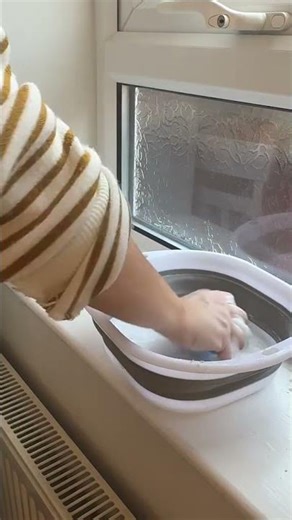 window clean with Cif #cleaningenthusiast #asmrcleaning #cleaning