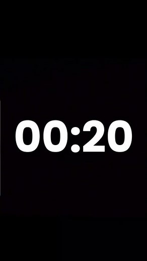 20 Second Timer with Ticking Sound | 20 Sec Countdown Timer