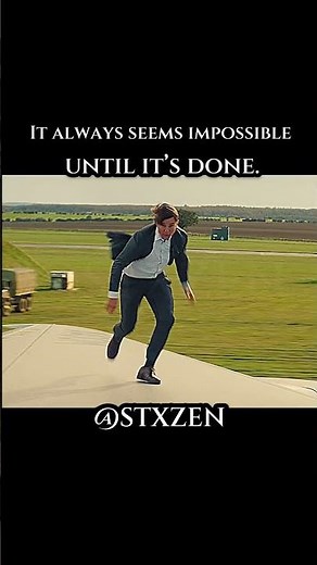 It Always Seems Impossible Until It’s Done | Mission Impossible 5 Plane Stunt