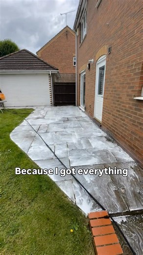 I had to rearrange this job? #pressurewashing