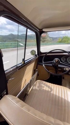 9K views · 300 reactions | POV: it’s 1969 and your Classic Austin Mini 1000 MKII Super De Luxe Saloon is ready to roll. 朗  IG/ ominicastanho #ClassicMini #ClassicCar #CarInterior | MINI | Facebook