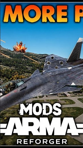 ARMA REFORGER NEW JET MODS #ArmaReforger #Jets #planes