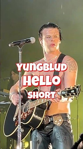 Hello - short - Yungblud Live 2026 in Detroit