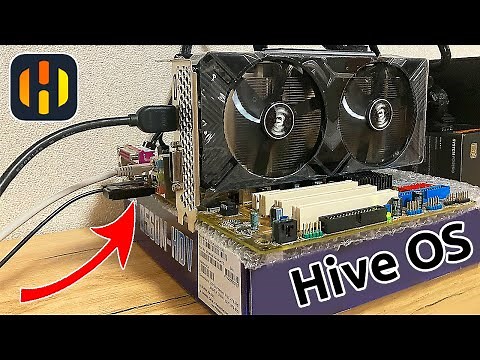 Как записать HiveOS на флешку, SDD и запустить майнинг