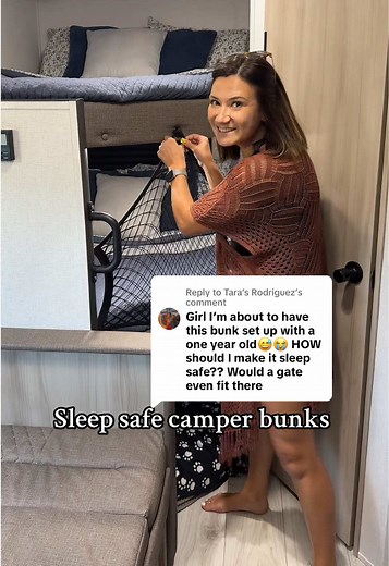 Sleep Safe Camper Bunks for Toddlers and Young Kids
