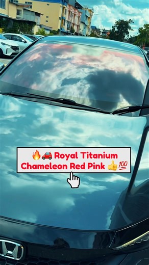 🔥🔥𝐏𝐫𝐨𝐦𝐨𝐬𝐢 𝐂𝐡𝐚𝐦𝐞𝐥𝐞𝐨𝐧 𝐓𝐢𝐧𝐭𝐞𝐝🚗💯 【𝗥𝗼𝘆𝗮𝗹 𝗧𝗶𝘁𝗮𝗻𝗶𝘂𝗺 𝗖𝗵𝗮𝗺𝗲𝗹𝗲𝗼𝗻 𝗥𝗲𝗱 𝗣𝗶𝗻𝗸】 💎CHAMELEON PINK — Luxury Color Shift untuk kereta yang nak nampak lain daripada biasa! Warna bertukar ikut cahaya: Pink → Rose Gold → Soft Purple 👍 Kenapa ramai pilih Chameleon Pink dari kami? ✔ Nampak premium ✔ Privacy lebih ✔ Halang haba & UV ✔ Style terus naik level 🚗 FULL CAR — 𝑹𝑴𝟔𝟗𝟗 🪟 WINDSCREEN — 𝑹𝑴𝟐𝟐𝟎 🎁 Percuma — Coating ————————————————————— 𝗖𝗼𝗻𝘁𝗮𝗰�