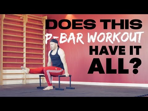 Unleash ULTIMATE STRENGTH using PARALLETTES (P-BARS) | INTENSE FOLLOW ALONG!