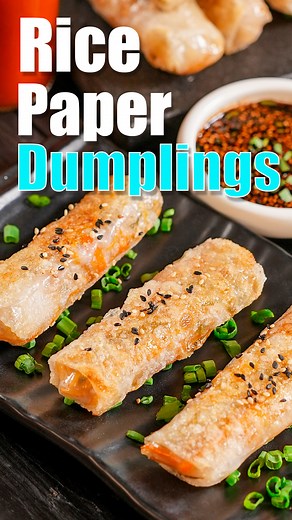 Tarla Dalal Recipes on Instagram: "rice paper dumplings recipe | rice paper veg spring rolls | Indian style rice wrapper vegetable roll | Preparation Time: 15 mins Cooking Time: 15 mins Total Time: 30 mins Makes 8 spring rolls. Ingredients For Rice Paper Dumplings 8 rice wrappers 1 tsp sesame seeds (til) 1 tsp black sesame seeds (kala til) oil for cooking For The Stuffing 2 tbsp oil 1 tsp finely chopped garlic (lehsun) 1 tsp finely chopped ginger (adrak) 1/4 cup thinly sliced carrots 1/2 cup shr