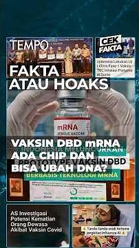 REVISION: Dengue mRNA Vaccine Contains Chips & Can Alter DNA