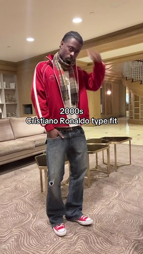 2000s Cristiano Ronaldo Inspired Y2K Fashion Outfits
