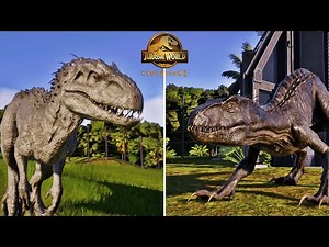 Indominus Rex Vs Indoraptor Battle I Jurassic World Evolution 2