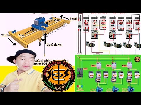 Wiring & installation of electrical controller & power circuit of overhead Crane / Jude master