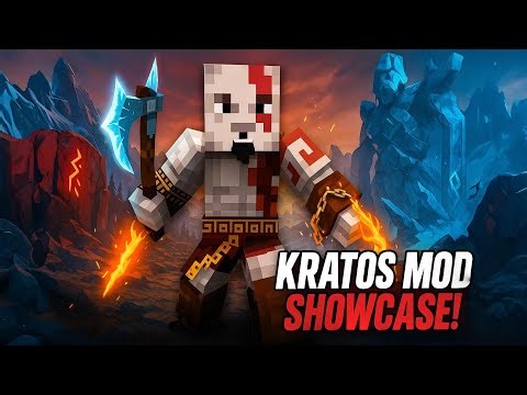 Minecraft’s Best Kratos Mod Showcase! 🪓