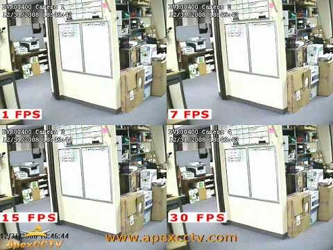 Video Tutorial : How to Determine the Frames Per Second (fps) Setting for your Security System