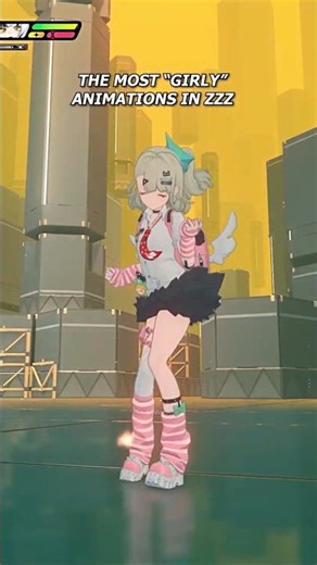 ZZZ Sunna animations are too cute