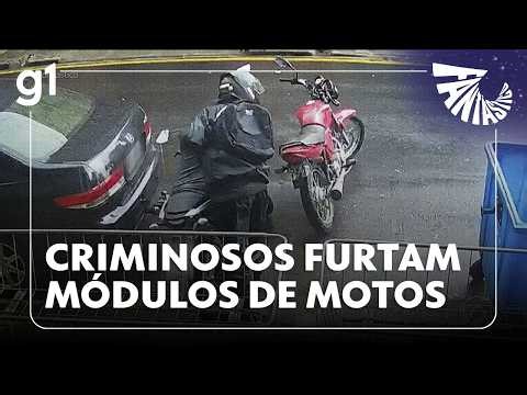 Fantastic: See exclusive footage of a new crime against motorcyclists in São Paulo.