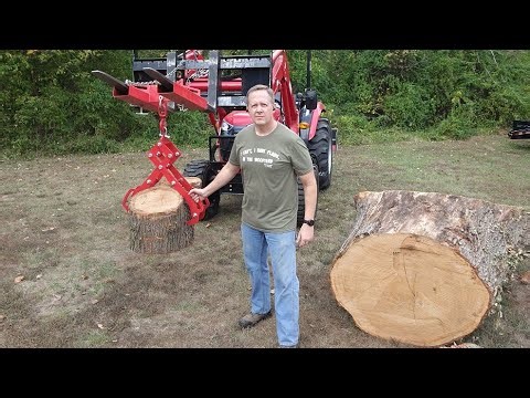 GARVEE Heavy Duty Log Lifting Tongs: 28 inch