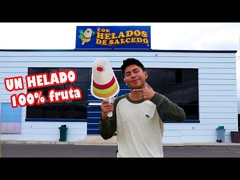 Realizando los AUTÉNTICOS Helados de Salcedo-Ecuador