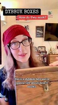 How does a #dybbuk box work? #folklore #jewishfolklore #ghost #haunted