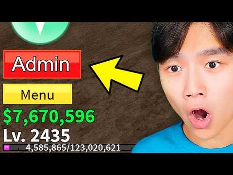 I Got An ADMIN Panel In Blox Fruits!