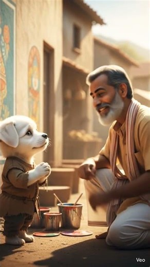 This Pappi goes to the market to get paint work done #shortsfeed #viralvideo #trendingshorts #funny