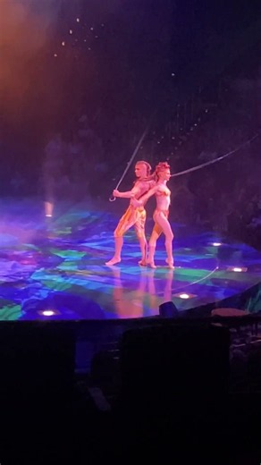 cirque du soleil “mystere” performance, Las vegas拉斯維加斯太陽馬戲團神秘之旅.
