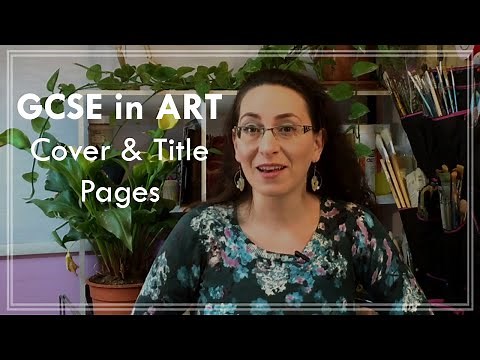 GCSE Art | Cover & Title Pages