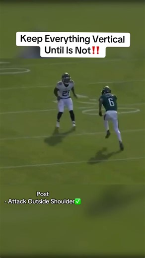 Improve Route Running for WRs: Vertical Drills