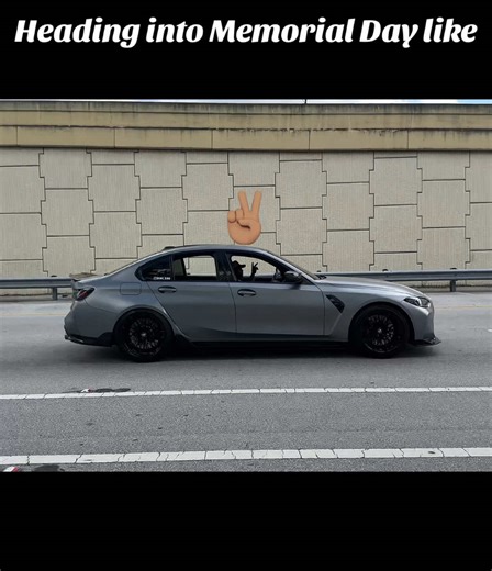 This G80 is moving! . . . . #bmw #bmwm #m3 #g80m3 #m3comp #fypシ゚viral