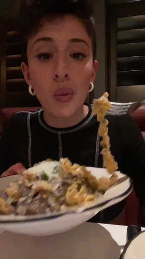 Delicious Alfredo Pasta at Caruso's Grocery