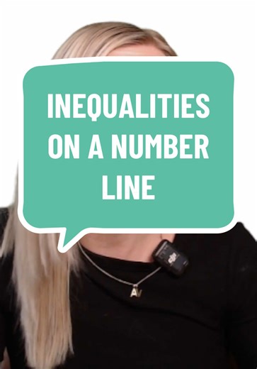 Inequalities on a number line #gcsemaths #mathsrevision