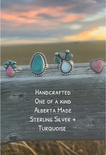 10.28 6 PM MST! I am so excited to share this next collection of hand forged treasures with youu all 🫶 Only 8 more days and the website will be live! www.thevintagespoonshop.com #turquoisejewelry #turquoise #handmade#handfrsft#handforged #silversmith#alberta#silver#ringsoftiktok#rings #turquoise#silverandturquoise #pearls