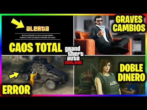 NUEVA ACTUALIZACION! CAOS TOTAL! GRAVES CAMBIOS! MILLONES GRATIS! MEJORAS en PC! GTA Online
