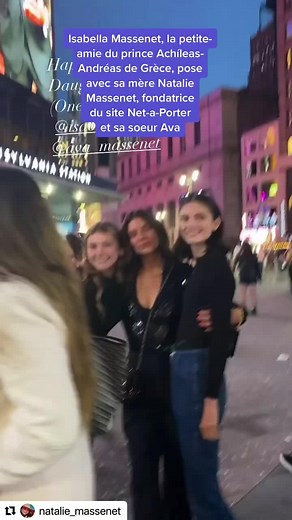 Isabella Massenet, Natalie Massenet et Ava Massenet: Une Famille Célèbre