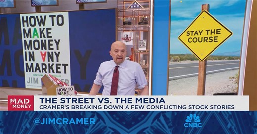 'Own it, don't trade it,' says Jim Cramer on Nvidia