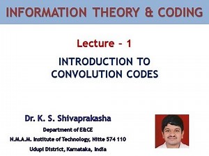 Introduction to Convolution Codes