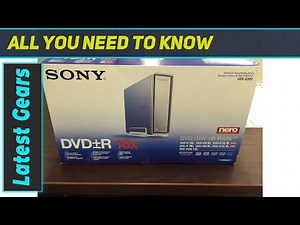 Sony DRX-830U 18X External DVD±RW/CD-RW Drive: The Ultimate Disc Burning Solution!