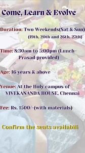 18 reactions | Sri Ramakrishna Math, Chennai on Reels | Facebook