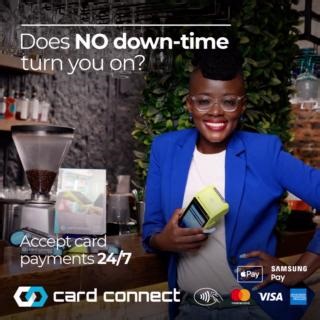 #CardConnect’s Dual SIM and WiFi-enabled smart card machines won’t let you down this #FestiveSeason. Offer your customers seamless and super-fast 💳 transactions, 24/7. Interested? Complete the contact form and we’ll call YOU right back: https://bit.ly/3TjHkxH #CardPayments #Tap&Go #SmartPayments #20YearsExperience #Trusted #Supermarkets #Restaurants #LiquorStores #Butcheries #CoffeeShops | Connect