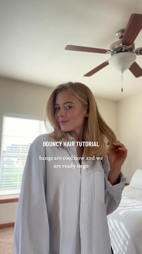 Old Money Hair Styling: Bouncy Blowout Tutorial for Shoulder Length Hair