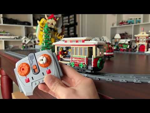 LEGO TUTO : TRAM HOLIDAY MAIN STREET #10308 + POWER FONCTION