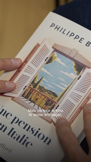 Le nouveau roman de Philippe Besson, "Une pension en Italie" est disponible en librairie ☀️☀️☀️ | Editions Julliard