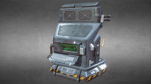 Sci-Fi Prop / Realistic version - 3D model by Ampart