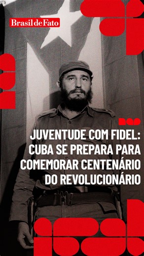 Brasil de Fato | BdF on Instagram: "Legado de Fidel 🚩 O ano de 2025 foi difícil para Cuba. A crise econômica não deu trégua, e suas consequências se estenderam a todos os aspectos da vida cotidiana: os apagões de energia, intensos e recorrentes, se tornaram parte da rotina da ilha, enquanto a deterioração do setor produtivo e dos serviços públicos continuou a se agravar, provocando escassez de produtos — entre eles, de forma crítica, medicamentos —, que afeta especialmente os segmentos mais vul