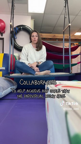 Miss Annie is back to share with us how ASI Therapists create a unique therapeutic partnership! #ayressensoryintegration #therapysession #pediatrictherapy